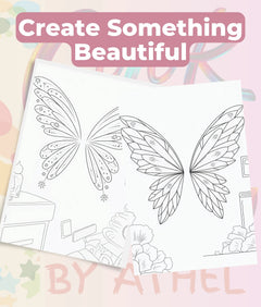 Fairy Wings Coloring Book Bundle - CraftNest - Digital Crafting and Art