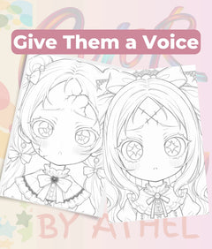Creepy Kawaii Doll Coloring Book Bundle - CraftNest - Digital Crafting and Art
