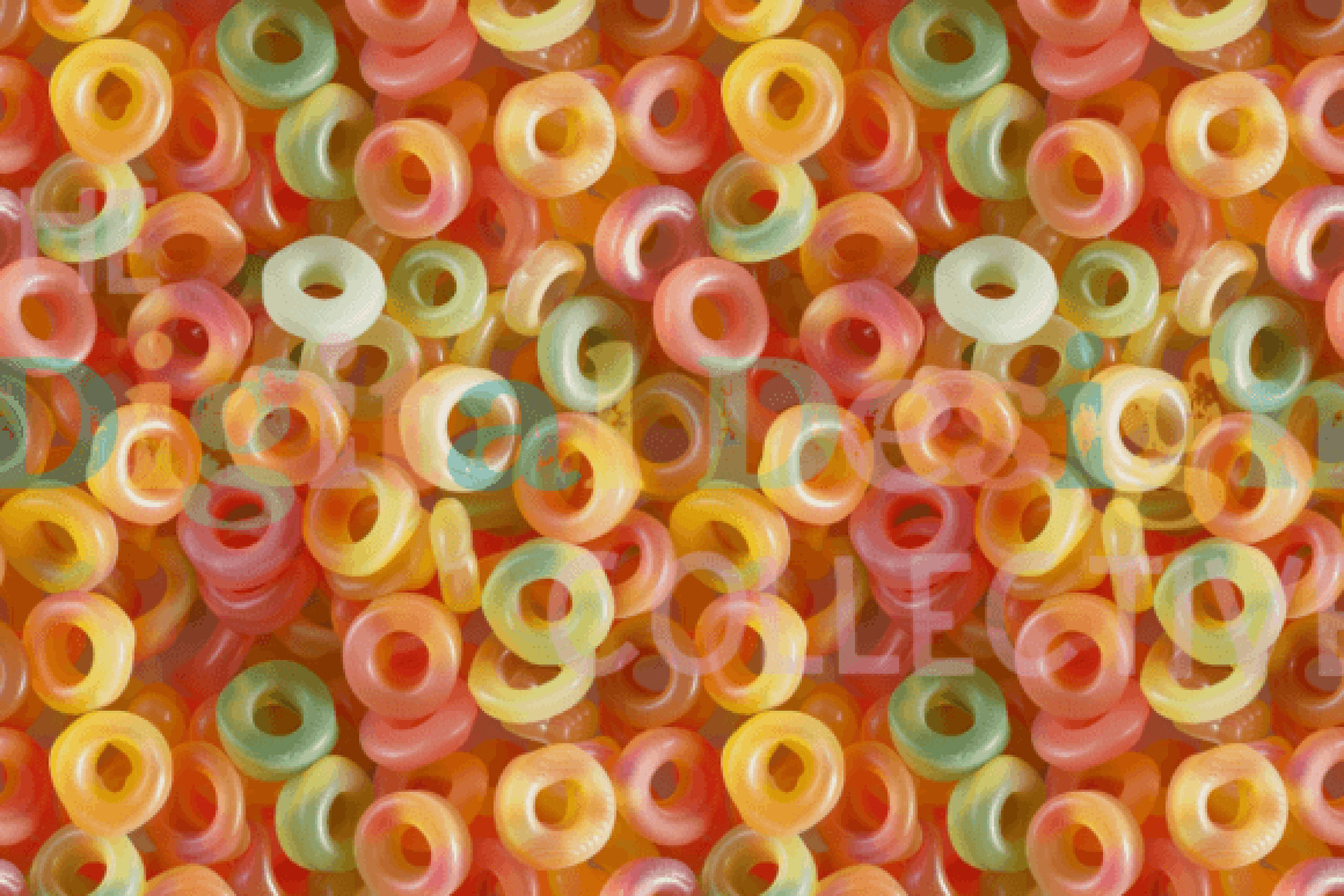 3D Candy Seamless Digital Paper - CraftNest - Digital Crafting and Art