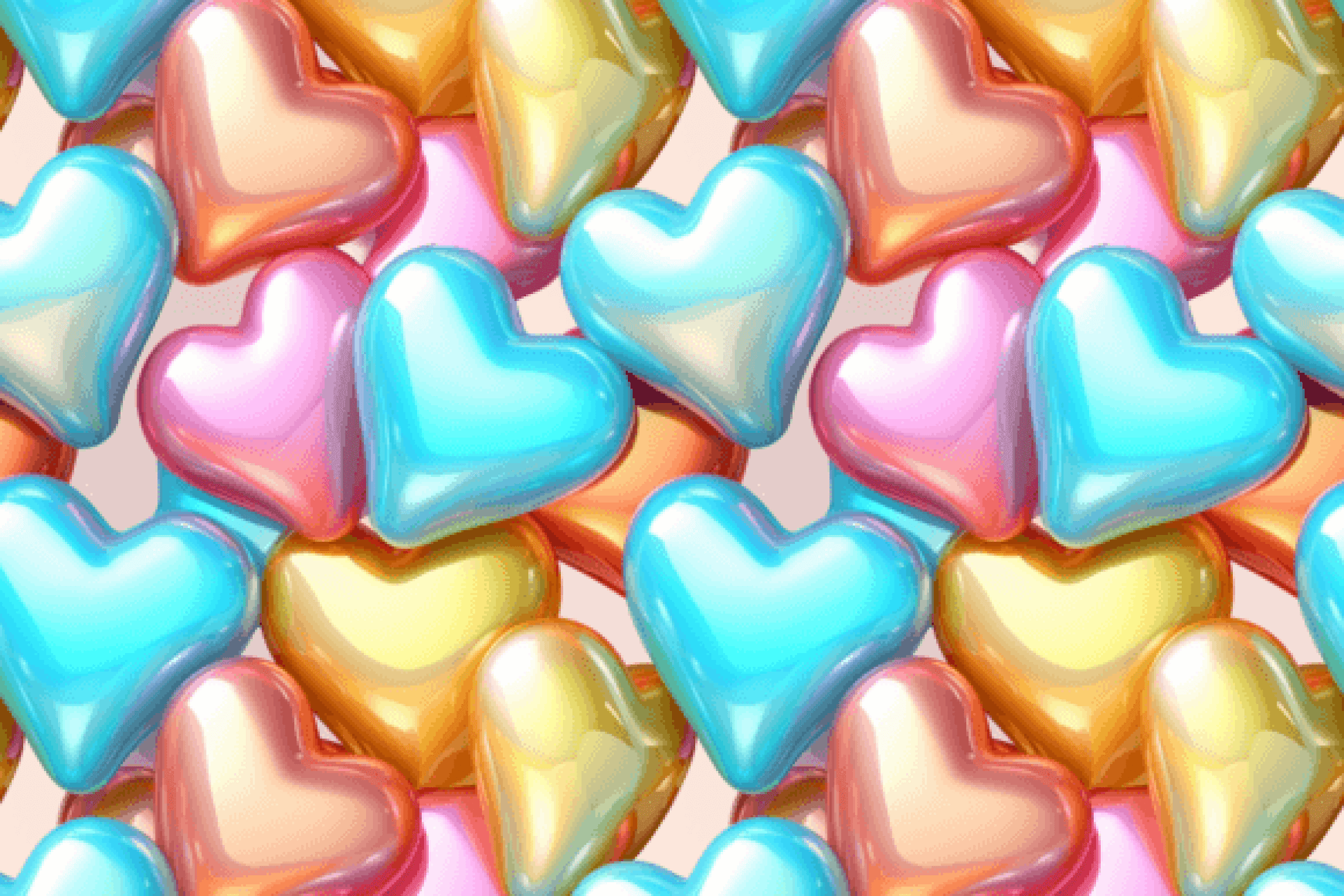 3D Inflated Puff Seamless Digital Paper - CraftNest - Digital Crafting and Art