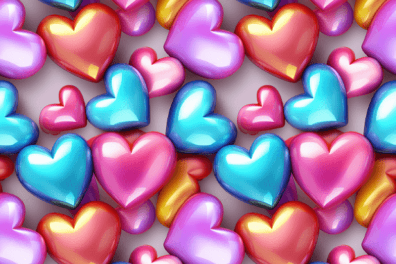 3D Inflated Puff Seamless Digital Paper - CraftNest - Digital Crafting and Art