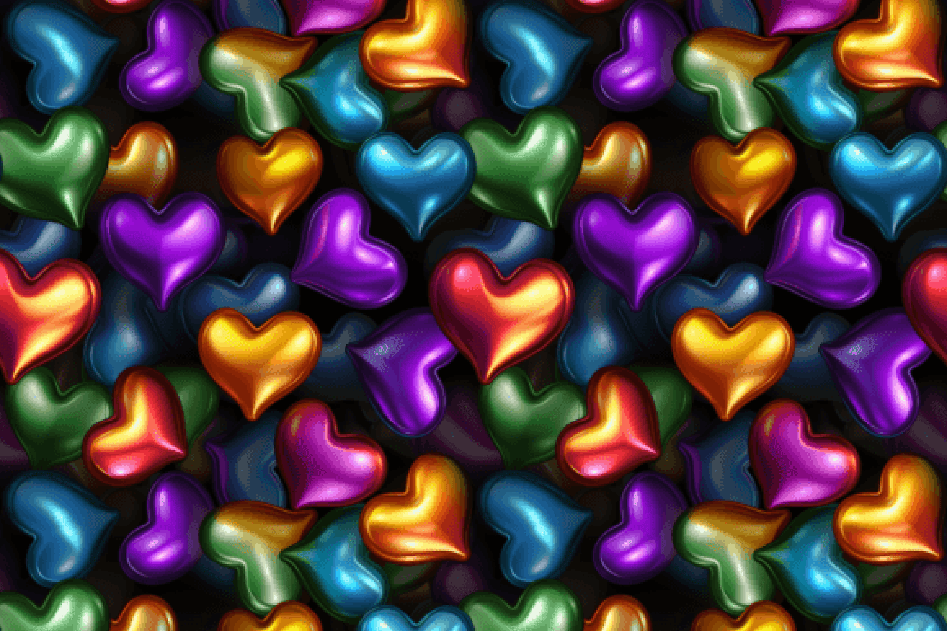 3D Inflated Puff Seamless Digital Paper - CraftNest - Digital Crafting and Art