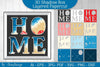3D Shadowbox Beach Home Layered Papercut SVG Bundle