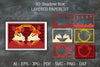 3D Shadow Box Chinese Layered Papercut SVG Bundle