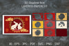 Chinese 3D Shadow Box Layered Papercut SVG Bundle
