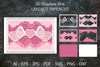 3D Shadow Box Love Angel Wings Layered Papercut SVG Bundle