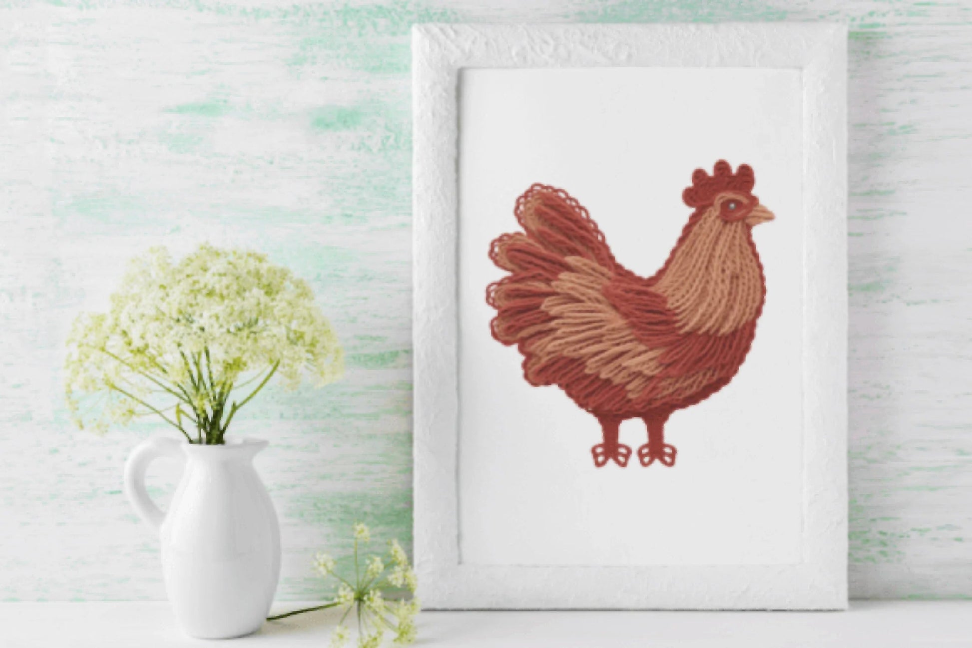 3D Stitch Effect Chicken Clipart Bundle - CraftNest - Digital Crafting and Art