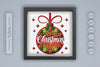 3D Christmas Bauble Ornament Papercut SVG Bundle