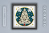 3D Christmas Snowflake Tree Papercut SVG Bundle