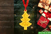 3D Christmas Tree Layered Papercut Clipart Bundle