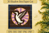 3D Duck Layered Paper Cut Clipart Bundle
