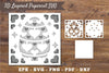 3D Easter Egg Layered Papercut SVG Bundle