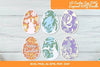 3D Layered Easter Egg SVG Bundle
