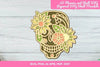 3D Flowers and Skull Mandala Clipart Bundle