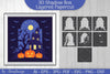 3D Halloween Grave Shadow Box Scene SVG Bundle