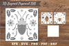 3D Insect Layered Papercut Clipart Bundle