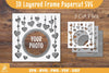 3D Layered Heart Papercut Clipart Bundle