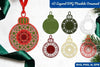 3D Layered Mandala Ornament Clipart Bundle