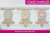 3D Mandala Dreamcatcher with Feathers Clipart Bundle