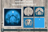 3D Nativity Scene Layered Papercut SVG Bundle