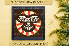 3D Owl Layered Paper Cut Clipart Bundle - CraftNest - Digital Crafting and Art