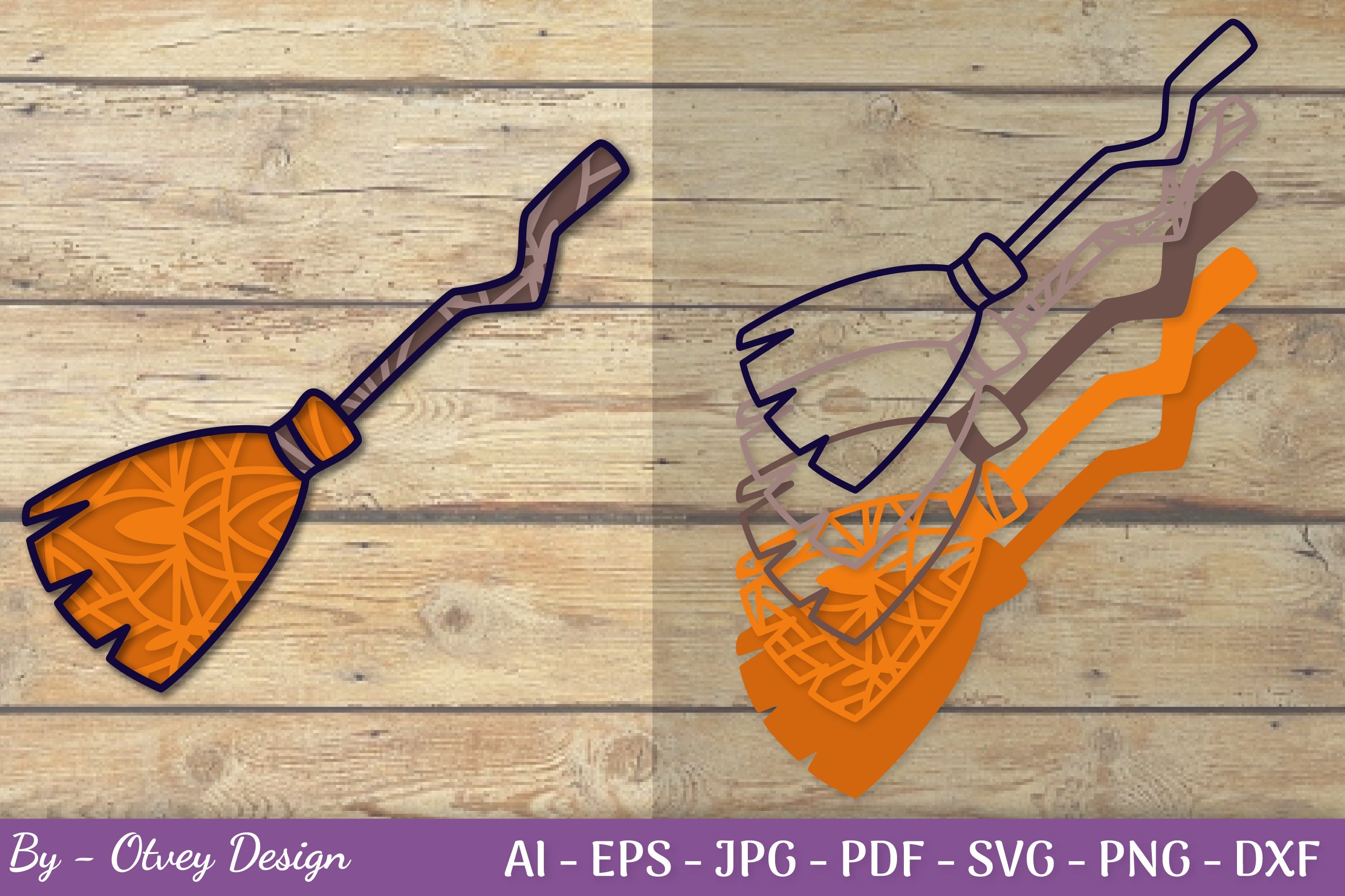 3D Layered Halloween SVG Bundle