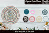 3D Lotus Flower Mandala Layered Clipart Bundle
