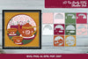 3D Tea Party Shadow Box SVG Bundle