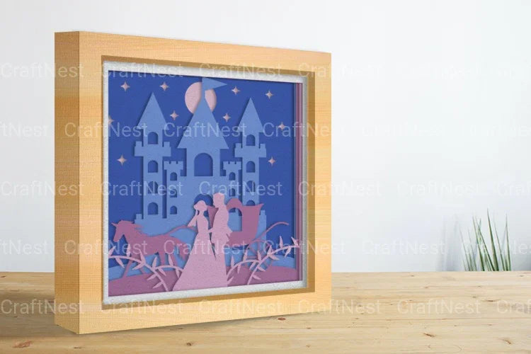 3D Wedding Couple Layered Papercut SVG Bundle - CraftNest - Digital Crafting and Art