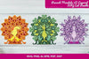 Peacock Mandala 3D Layered Cut Clipart Bundle