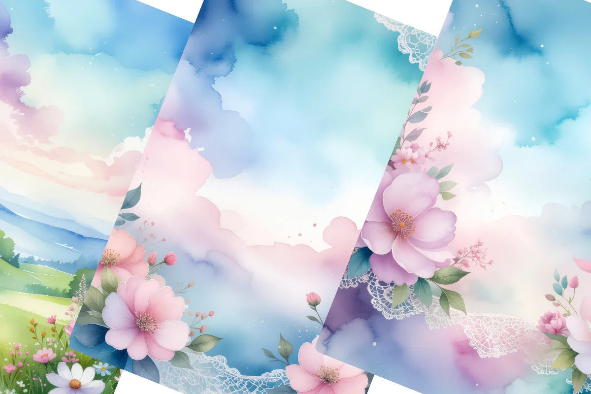 Shabby Chic Pink Junk Journal Papers - CraftNest - Digital Crafting and Art