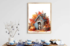 Hedgehog Autumn Clipart Bundle - CraftNest - Digital Crafting and Art