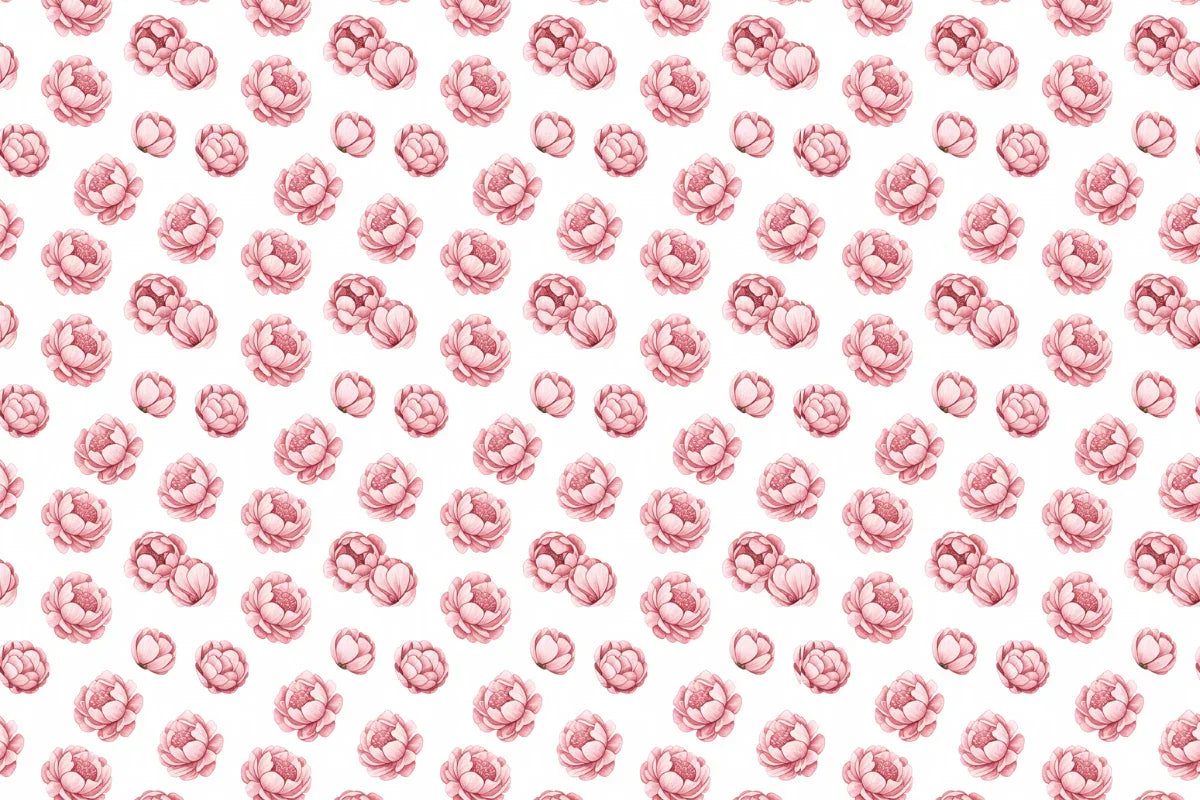 Soft Peonies Seamless Papers - CraftNest - Digital Crafting and Art