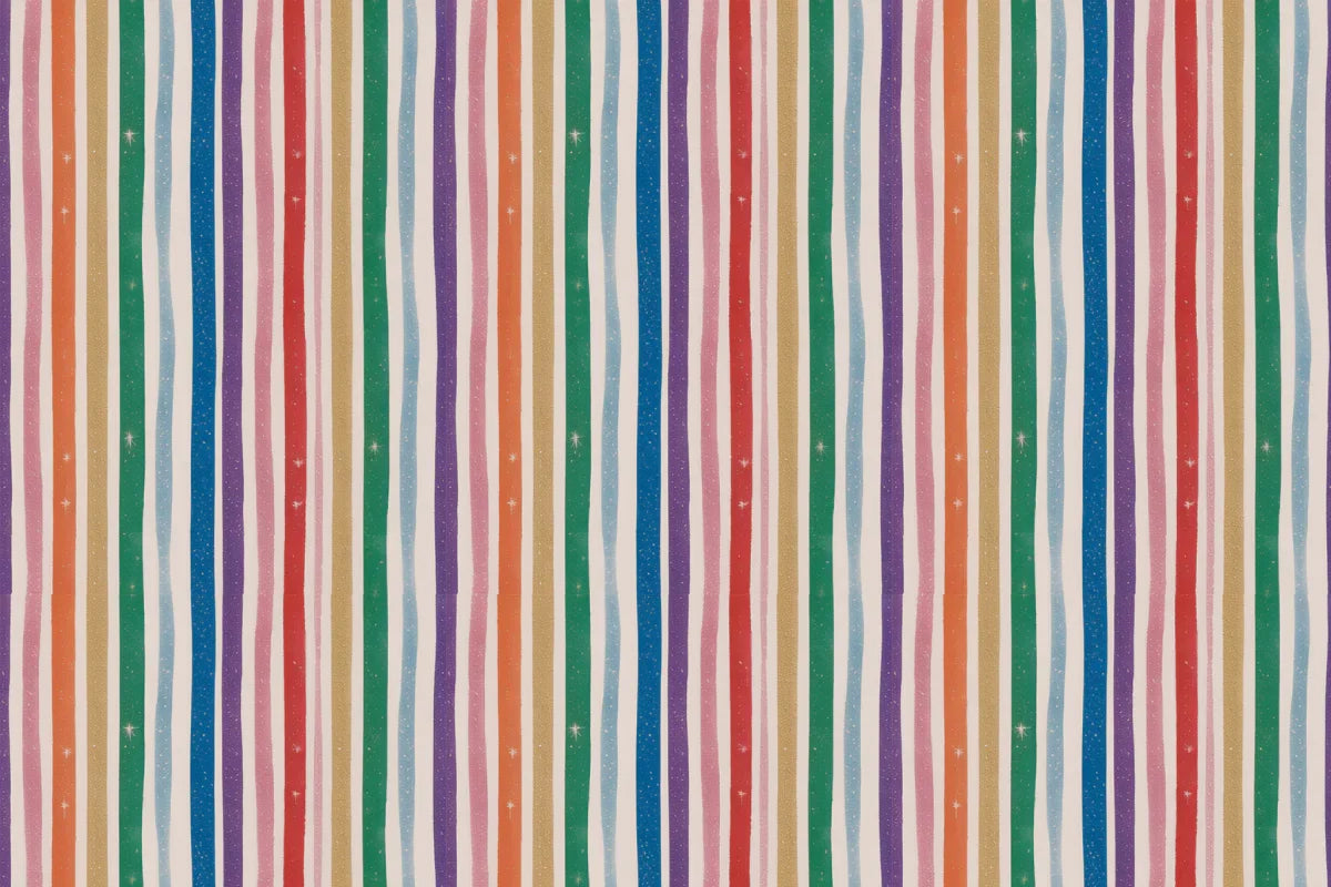 Rainbow Glitter Stripes Seamless Papers - CraftNest - Digital Crafting and Art
