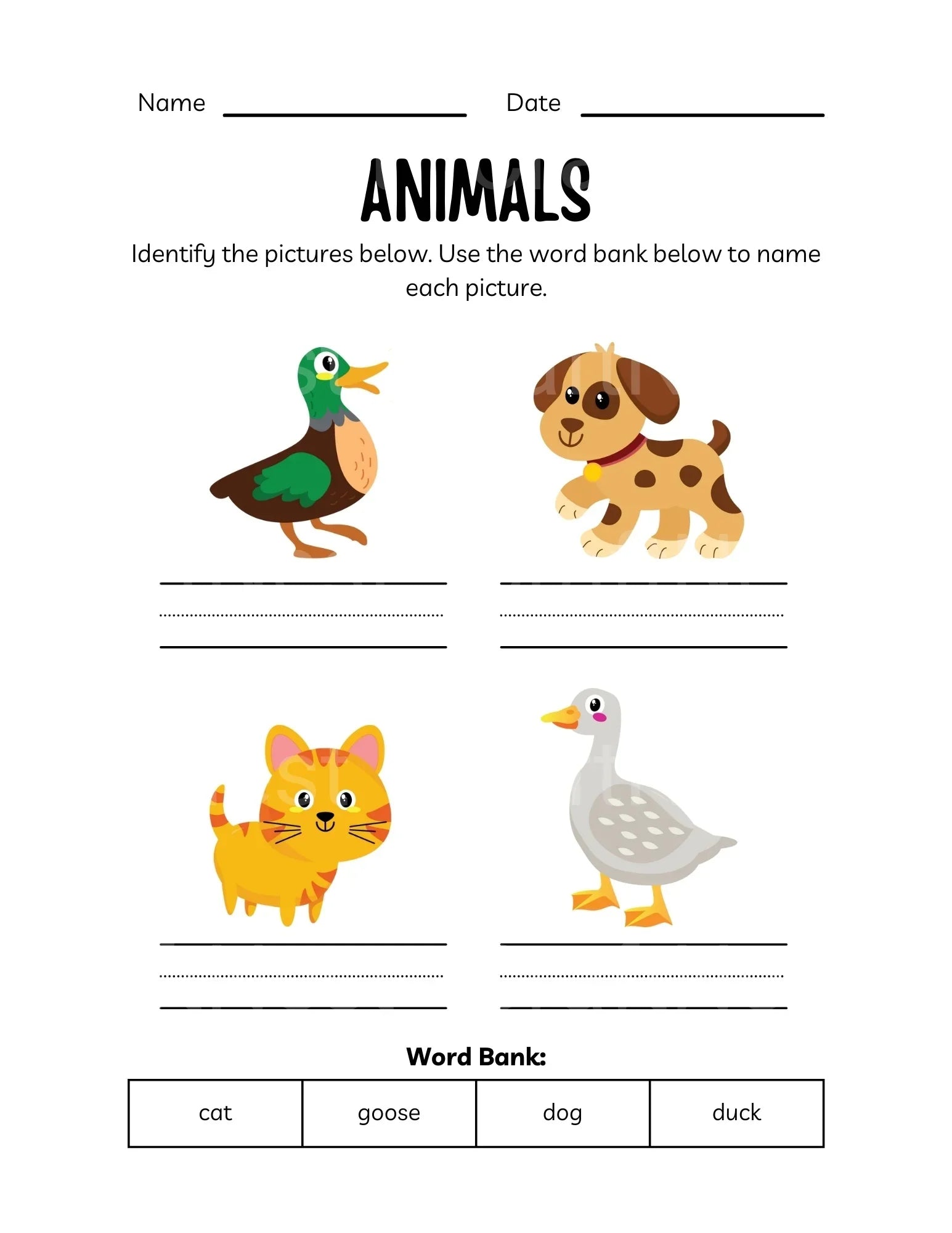 Best Animals Workbook for Kids - CraftNest - Digital Crafting and Art