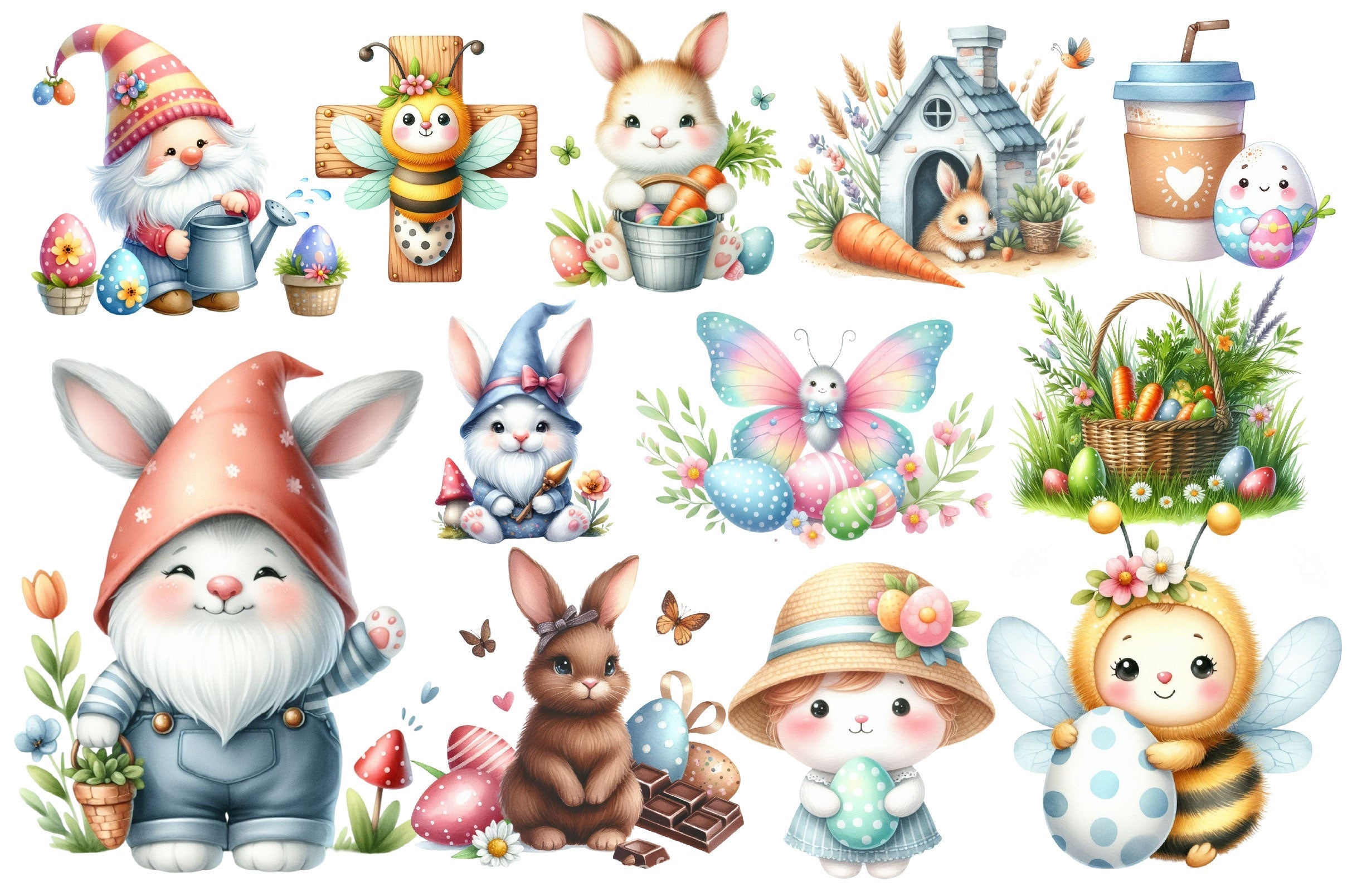 Easter Clipart Bundle