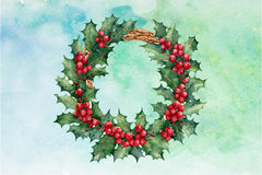 Christmas Wreath Clipart Bundle 1 - CraftNest - Digital Crafting and Art