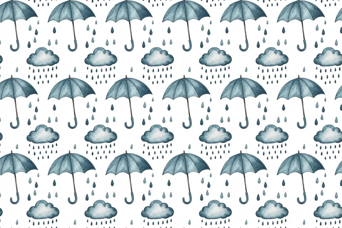 Spring Rain Seamless Papers - CraftNest - Digital Crafting and Art