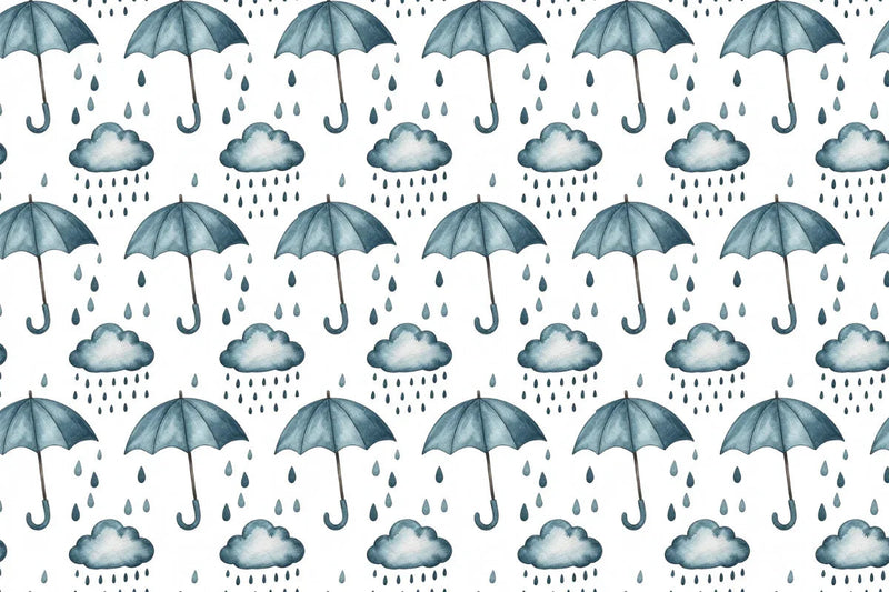 Spring Rain Seamless Papers - CraftNest - Digital Crafting and Art