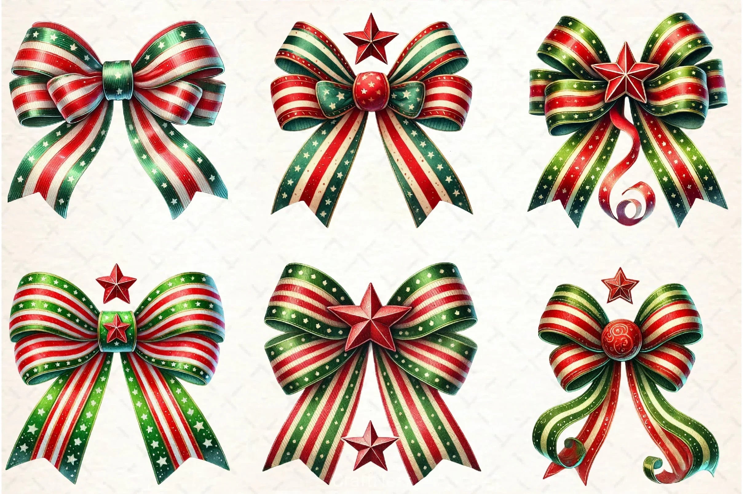 Black History Month Bow Clipart Bundle - CraftNest - Digital Crafting and Art