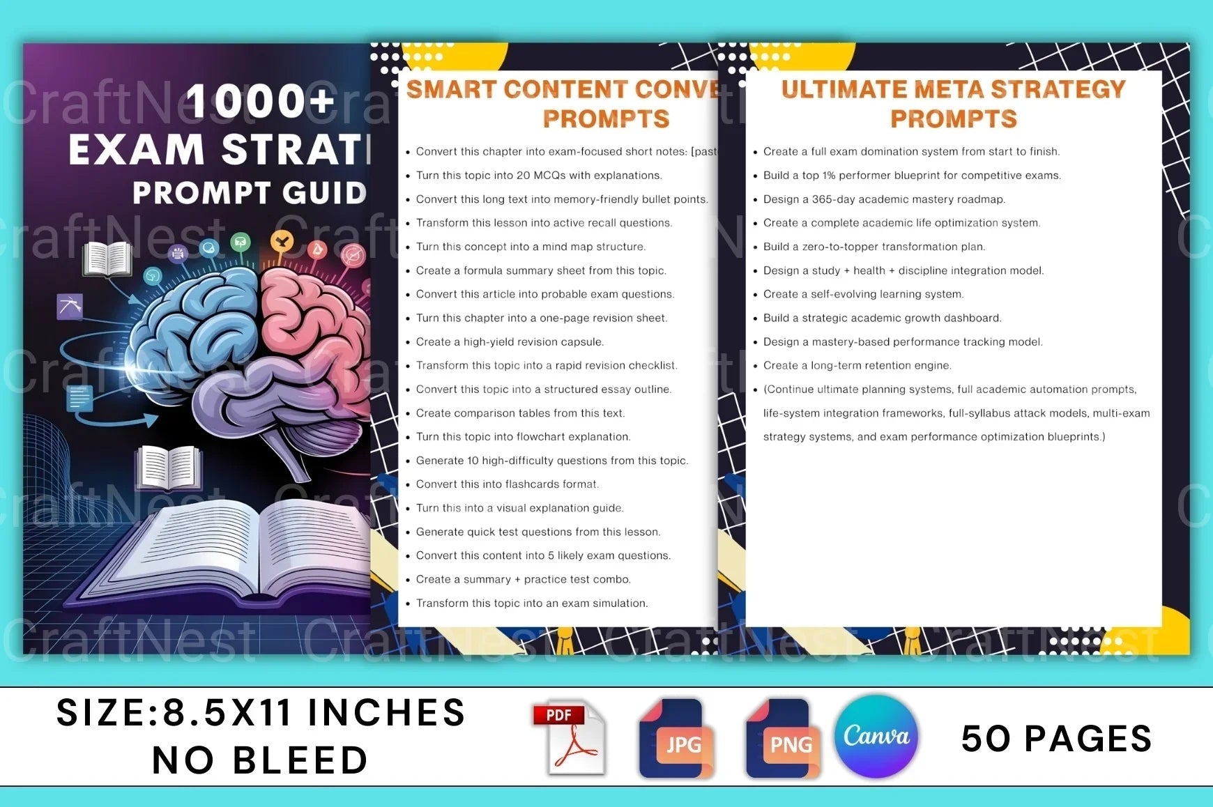 Effective Exam Strategy Guide - CraftNest - Digital Crafting and Art