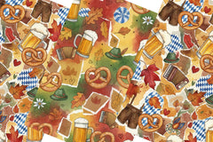 Oktoberfest Junk Journal Papers - CraftNest - Digital Crafting and Art