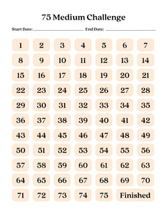 Medium Challenge Tracker: Stay Organized and Motivated - CraftNest - Digital Crafting and Art