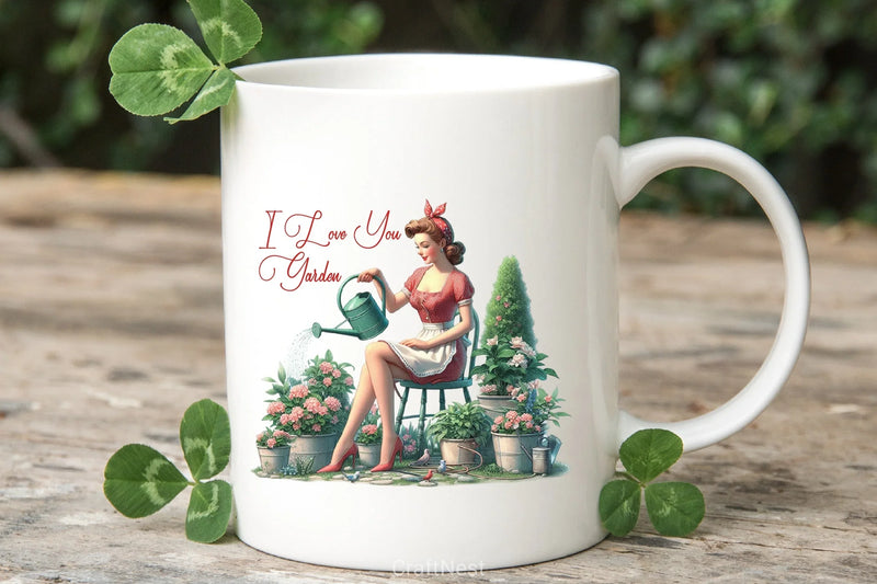 Retro Vintage Sassy Clipart Bundle - CraftNest - Digital Crafting and Art