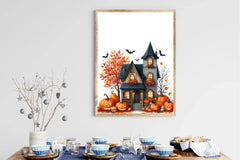 Halloween House Clipart Bundle 7 - CraftNest - Digital Crafting and Art