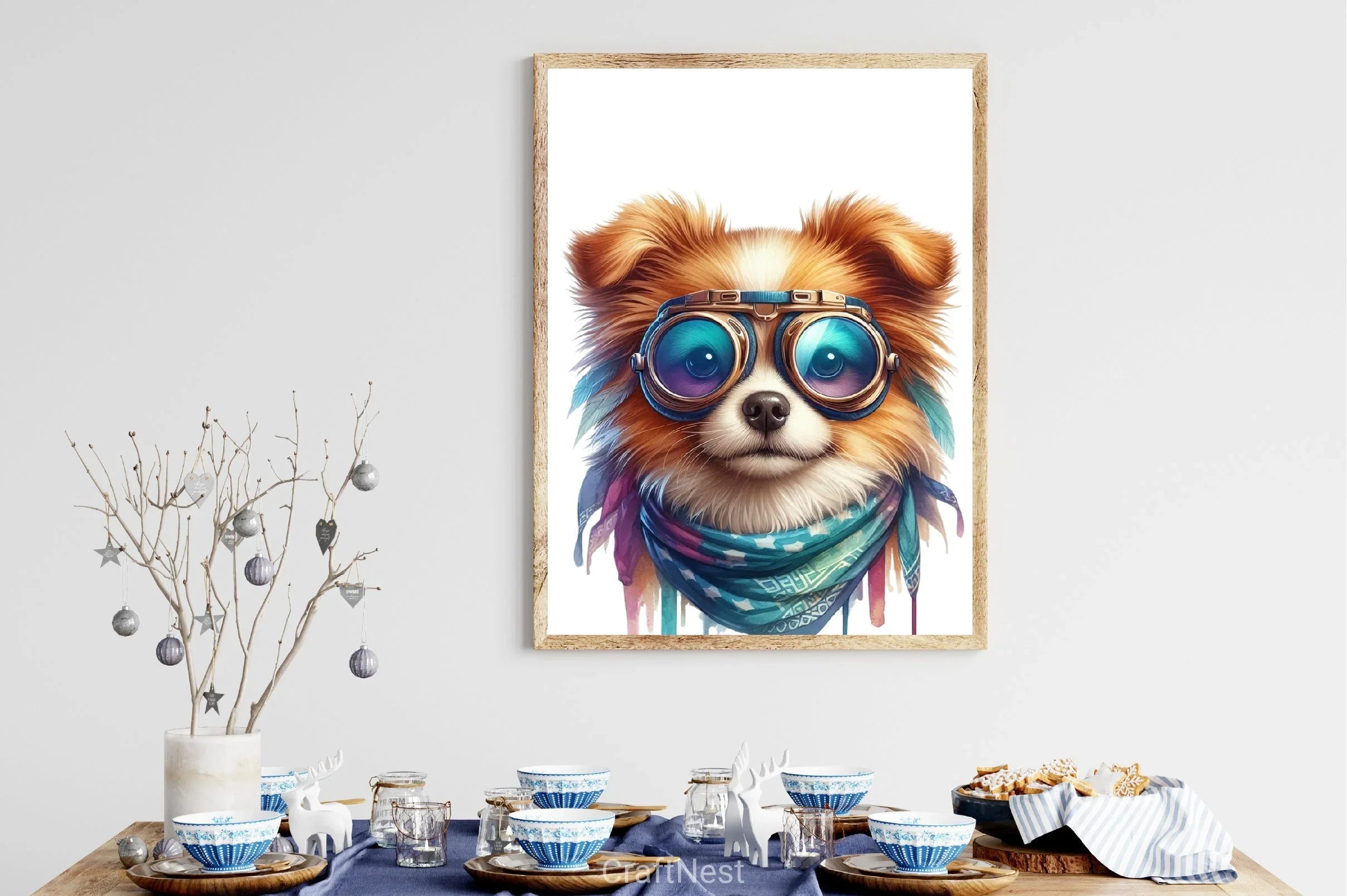 Funny Dog Goggles Clipart Bundle - CraftNest - Digital Crafting and Art