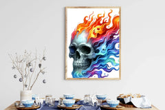 Skull Flames Clipart Bundle - CraftNest - Digital Crafting and Art