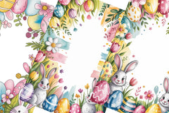 Bright Easter Junk Journal Papers - CraftNest - Digital Crafting and Art