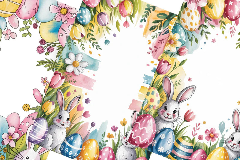 Bright Easter Junk Journal Papers - CraftNest - Digital Crafting and Art