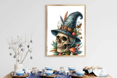 Skull & Mushrooms Clipart Bundle - CraftNest - Digital Crafting and Art